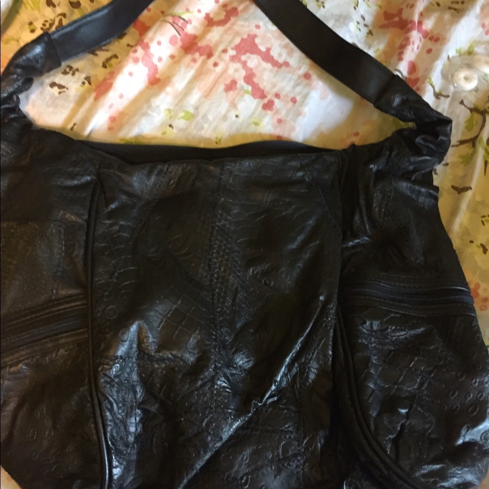 Black satchel